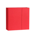 New Design Distinctive Matt Red Double Door Box